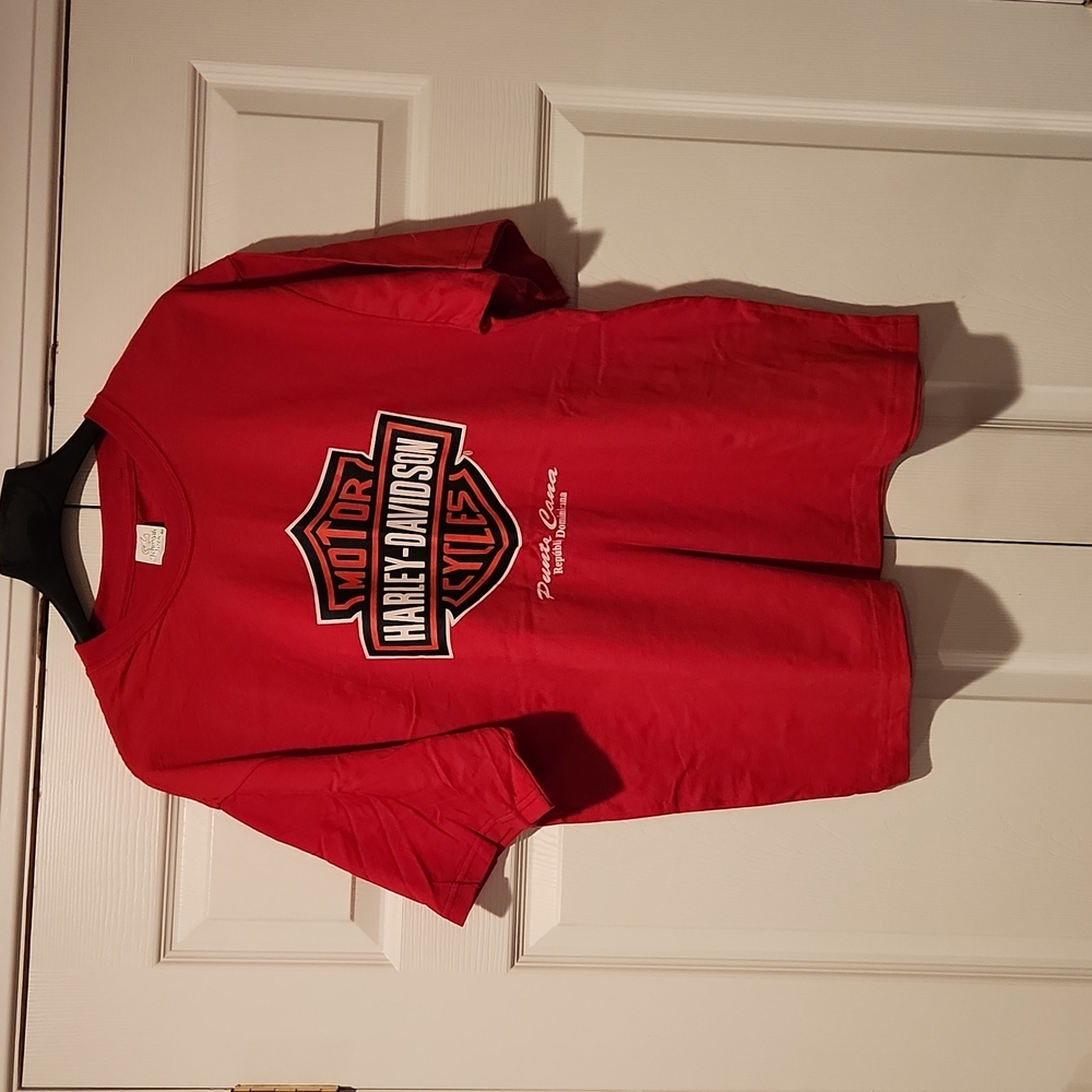 Harley Davidson T-shirt short sleeve Dominican Republic non licensed product
